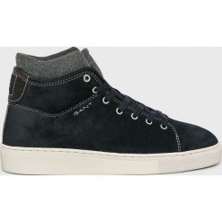 Gant - Buty Major. Niebieskie halówki męskie marki GANT, z gumy, na sznurówki. W wyprzedaży za 379,90 zł.