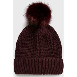 Tally Weijl - Czapka. Brązowe czapki damskie TALLY WEIJL, na zimę, bez wzorów, z dzianiny. W wyprzedaży za 34,90 zł.