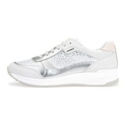 Geox Tenisówki Damskie Airell 37 Kremowy. Białe trampki i tenisówki damskie marki Geox, z zamszu. W wyprzedaży za 312,00 zł.