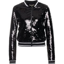 Kurtka bomber MICHAEL Michael Kors MU91EWHCCD. Czarne kurtki damskie MICHAEL Michael Kors, s, bez wzorów, z poliesteru, bez kaptura. W wyprzedaży za 679,00 zł.