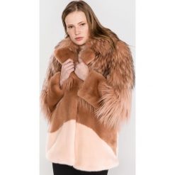 Pinko Zafiro Kurtka Brązowy Beżowy. Pomarańczowe kurtki damskie Pinko, l, bez wzorów, z poliesteru, bez kaptura. Za 3427,95 zł.