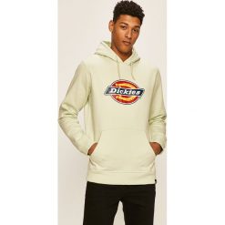 Dickies - Bluza. Zielone bluzy męskie Dickies, s, z nadrukiem, z bawełny, z kapturem, bez rękawów, z kapturem. Za 279,90 zł.