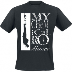 My Chemical Romance Hang Man T-Shirt czarny. Czarne koszulki męskie marki My Chemical Romance, s, bez wzorów, bez kołnierzyka. Za 62,90 zł.