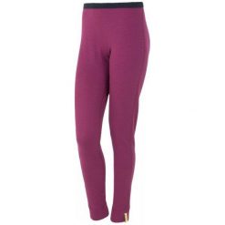 Sensor Spodnie Termoaktywne Z Długą Nogawką Double Face Merino Wool W Lila M. Czerwone spodnie sportowe damskie Sensor, m, outdoorowe. Za 179,00 zł.