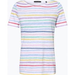 Marc O'Polo - T-shirt damski, czerwony. Czerwone t-shirty damskie Marc O'Polo, s, w paski, z bawełny, polo. Za 179,95 zł.
