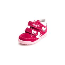 Superfit Girls Półbuty Avrile Mini pink kombi (wąskie) - czerwony - Gr.Moda (6 - 24 miesięcy ). Czerwone buciki niemowlęce marki Superfit, ze skóry. Za 209,00 zł.