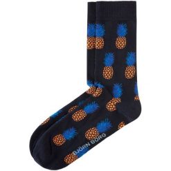 Björn Borg Skarpetki Męskie La Pineapple Mini 41 - 45 Czarne. Czarne skarpetki męskie Björn Borg, bez wzorów. Za 45,00 zł.