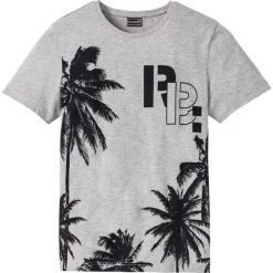 T-shirty męskie: T-shirt Slim Fit bonprix jasnoszary melanż
