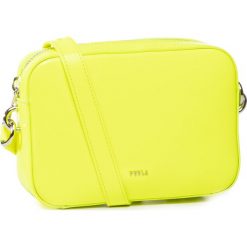 Torebka FURLA - Block 1055799 B BZY7 W88 Giallo. Żółte listonoszki damskie Furla, bez wzorów, ze skóry, bez dodatków. W wyprzedaży za 609,00 zł.