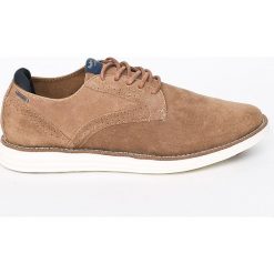 Pepe Jeans - Półbuty Derry Suede. Szare półbuty męskie marki Pepe Jeans, na co dzień, z jeansu, na sznurówki. W wyprzedaży za 219,90 zł.