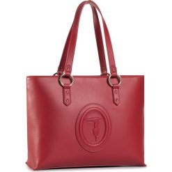 Torebka TRUSSARDI JEANS - Lisbona Shopper Md 75B00961 R280. Czerwone torby damskie na zakupy Trussardi Jeans, bez wzorów, z jeansu, klasyczne, bez dodatków. Za 679,00 zł.