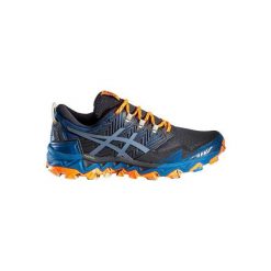 Buty Do Biegania (Trail) Męskie Asics Gel-Fuji Trabuco 8 Niebiesko-Pomarańczowe. Pomarańczowe buty sportowe męskie Asics, bez zapięcia, do biegania. Za 619,99 zł.