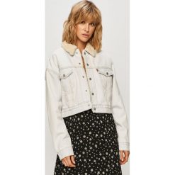Levi's - Kurtka jeansowa. Niebieskie kurtki damskie Levi's®, s, bez wzorów, z bawełny, krótkie. Za 499,90 zł.