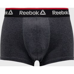 Reebok - Bokserki (3 pack). Czarne bokserki męskie Reebok, bez wzorów, z elastanu. Za 149,90 zł.