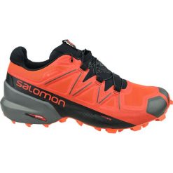 Salomon Speedcross 5 GTX 407965 buty do biegania męskie pomarańczowe 44 2/3. Pomarańczowe buty sportowe męskie Salomon, z tkaniny, na sznurówki, do biegania, salomon speedcross, gore-tex. W wyprzedaży za 599,99 zł.