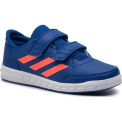 Buty adidas - AltaSport Cf K G27086 Croyal/Sorang/Ftwwht. Niebieskie półbuty dziewczęce Adidas, ze skóry ekologicznej, na rzepy. Za 149,00 zł.