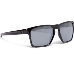 Okulary przeciwsłoneczne OAKLEY - Sliver Xl OO9341-05 Polished Black/Black Iridium. Czarne okulary przeciwsłoneczne męskie marki Oakley, z tworzywa sztucznego. W wyprzedaży za 449,00 zł.