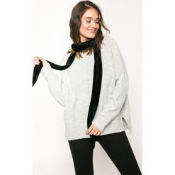 Medicine - Sweter Back to Nature. Szare swetry klasyczne damskie MEDICINE, m, z dzianiny, z okrągłym kołnierzem. W wyprzedaży za 59,90 zł.
