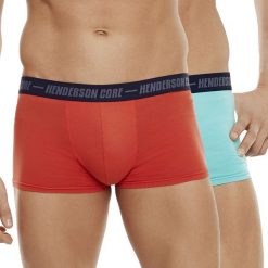 Bokserki męskie: Dwupak bokserek męskich HENDERSON Core Enjoy