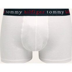 Tommy Hilfiger - Bokserki. Niebieskie bokserki męskie TOMMY HILFIGER, z nadrukiem, z elastanu. W wyprzedaży za 69,90 zł.