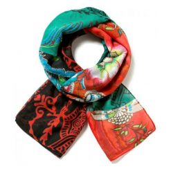 Chusty damskie: Desigual Chusta Damska Wielokolorowy Foulard