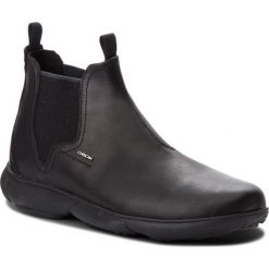 Sztyblety GEOX - U Nebula A U84D7A 00043 C9999 Black. Czarne sztyblety męskie Geox, z materiału. Za 629,00 zł.
