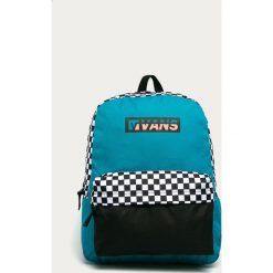 Vans - Plecak. Niebieskie plecaki damskie Vans, bez wzorów, z poliesteru. Za 199,90 zł.