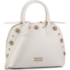 Torebka VERSACE JEANS COUTURE - E1VUBBP2 71281 003. Białe torebki klasyczne damskie Versace Jeans Couture, bez wzorów, z jeansu, klasyczne, bez dodatków. Za 799,00 zł.
