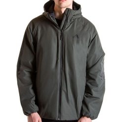 ADIDAS BACK TO SPORTS 3-STRIPES HOODED INSULATED JACKET > DZ1399. Kurtki męskie Adidas, s, bez wzorów, z poliesteru, klasyczne, długie, bez kaptura. W wyprzedaży za 299,99 zł.