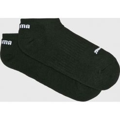 Puma - Skarpetki (2-pack). Czarne skarpetki damskie marki Puma, z bawełny. W wyprzedaży za 24,90 zł.