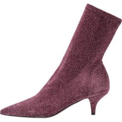 Botki damskie: Bianca Di Botki magenta lustro