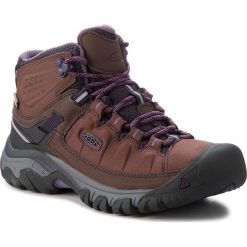 Trekkingi KEEN - Targhee Exp Mid Wp 1017739 French Roast/Purple Plumeria. Brązowe buty trekkingowe damskie marki Keen. W wyprzedaży za 359,00 zł.