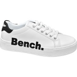 Sneakersy damskie Bench czarno-białe. Czarne sneakersy damskie Bench, z materiału. Za 139,90 zł.