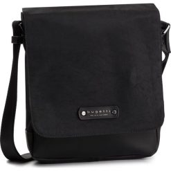Saszetka BUGATTI - Buono Messenger Bag 49307201 Black. Czarne torby męskie skórzane Bugatti, bez wzorów, z materiału, młodzieżowe. Za 319,00 zł.