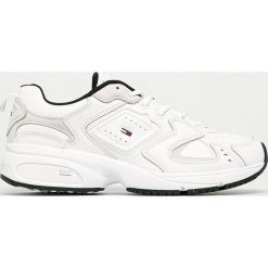 Tommy Jeans - Buty. Białe sneakersy męskie Tommy Jeans, z okrągłym noskiem, na sznurówki. Za 539,90 zł.