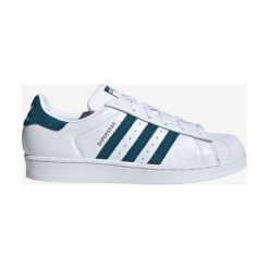 Adidas Originals Superstar Tenisówki Zielony Biały. Zielone trampki i tenisówki damskie adidas Originals, bez wzorów, ze skóry, bez zapięcia. Za 404,95 zł.