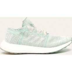 Adidas Performance - Buty PureBOOST Go. Zielone buty sportowe damskie adidas Performance, z gumy. W wyprzedaży za 399,90 zł.
