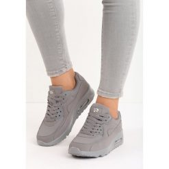 Szare Buty Sportowe Viintage Nilda. Szare buty sportowe damskie Born2be, z nadrukiem, z tkaniny, sportowe. Za 99,99 zł.