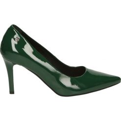 Czółenka - 5015 844 VERD. Szare buty ślubne damskie Venezia, z lakierowanej skóry. Za 289,00 zł.