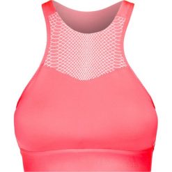 Top ADIDAS BY STELLA McCARTNEY. Różowe topy damskie adidas by Stella McCartney, bez wzorów, ze skóry, bez kołnierzyka. W wyprzedaży za 165,00 zł.