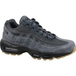 Nike Air Max 95 SE AJ2018-002 buty sneakers, buty sportowe męskie szare 40. Szare buty sportowe męskie Nike, ze skóry, bez zapięcia, nike air max. W wyprzedaży za 599,99 zł.