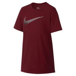 Nike Koszulka B Nsw Tee Lightspd Swoosh Xl. Brązowe t-shirty chłopięce marki Nike, z materiału. W wyprzedaży za 47,00 zł.