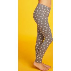 Dziecięce legginsy Cuore Pois. Pomarańczowe legginsy damskie Jadea, z tkaniny. Za 31,99 zł.