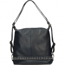 Torba - 4-259-O D BLU. Szare torebki klasyczne damskie Venezia, ze skóry. Za 379,00 zł.