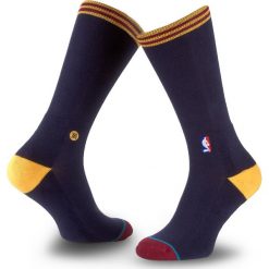 Skarpety Wysokie Unisex STANCE - Cavs Arena Logo M558D5CAVS Navy. Niebieskie skarpetki męskie marki Stance, z bawełny. Za 79,00 zł.