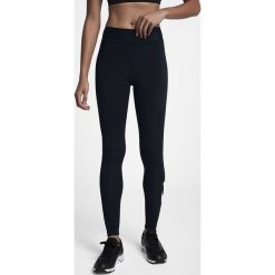 Nike - Legginsy. Czarne spodnie damskie Nike, s, bez wzorów, z elastanu. W wyprzedaży za 159,90 zł.