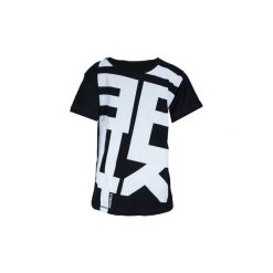 KIOTO t-shirt z białym nadrukiem. Czarne t-shirty męskie Pikiel, xxl, z nadrukiem, z bawełny. Za 159,00 zł.