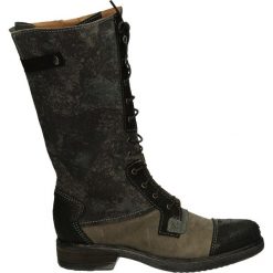 Botki - 3131 COM A-16. Czarne botki damskie skórzane marki Venezia. Za 419,00 zł.