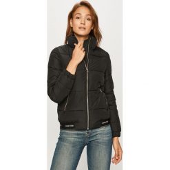 Calvin Klein - Kurtka. Czarne kurtki damskie Calvin Klein, s, bez wzorów, z poliesteru, krótkie. Za 899,90 zł.