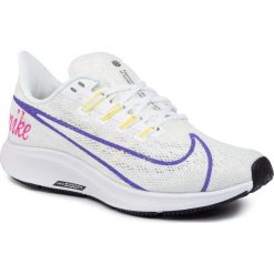 Buty NIKE - Air Zoom Pegasus 36 Jdi BV5740 101 White/Psychic Purple. Białe buty sportowe damskie Nike, bez wzorów, z tworzywa sztucznego, sportowe, do biegania, nike zoom. Za 499,00 zł.